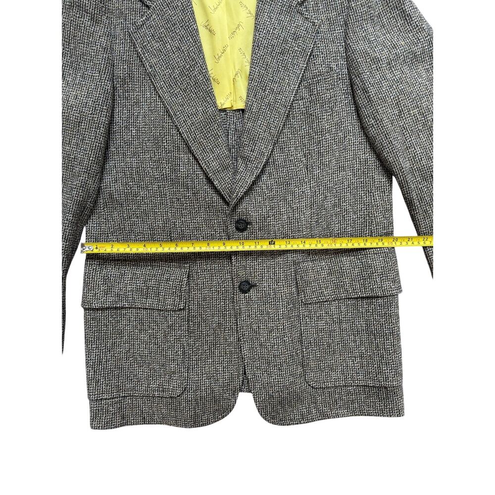 Vintage John Weitz Tweed Blazer, Size XL - Picture 6 of 13